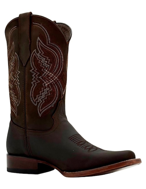 Bota Calzado Del Bajío Vaquera de piel para hombre