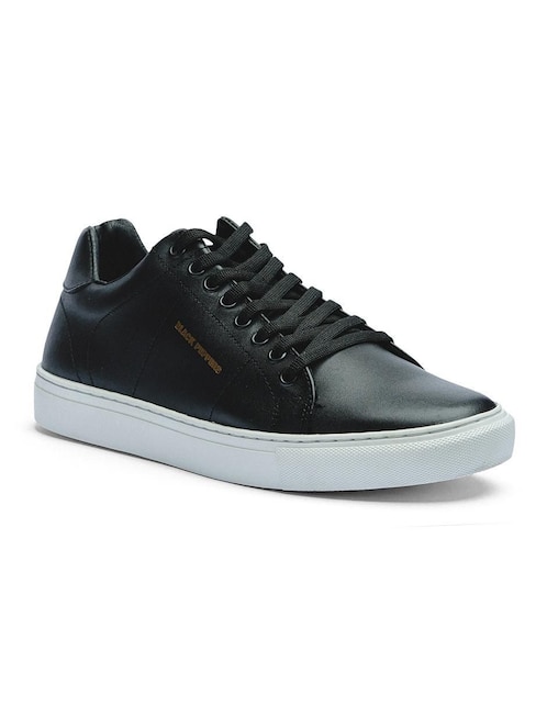 Tenis de piel Black Peppers para hombre