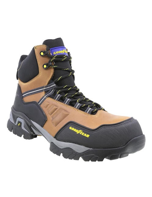 Bota Goodyear Industrial de piel para hombre