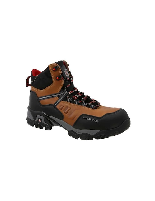 Bota casual Swissbrand de piel para hombre