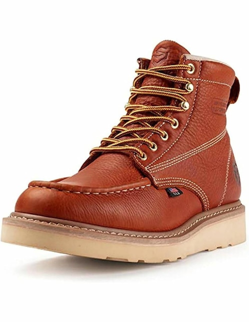 Bota Sureway de piel para hombre