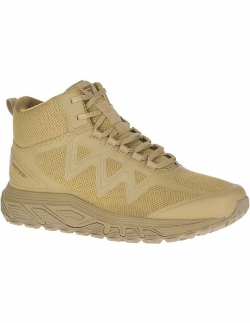 Bota Bates de piel para hombre