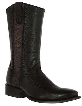 Bota Cuadra piel negra en Liverpool