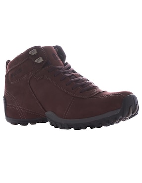 Bota Casual Caterpillar De Piel Para Hombre