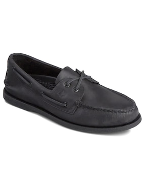 Zapato Náutico Sperry Piel Negro