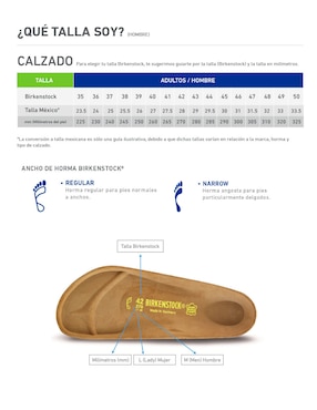 Sandalia Birkenstock para hombre