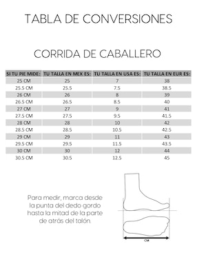 Bota Triples de piel para hombre