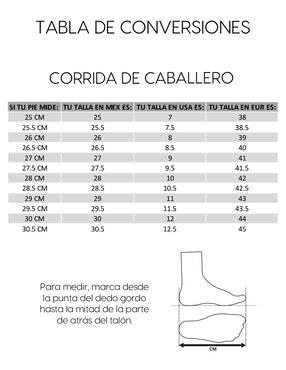 Bota Triples de piel para hombre