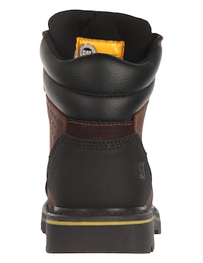 Bota industrial Caterpillar de cuero y piel