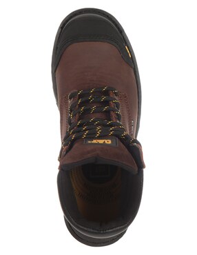 Bota industrial Caterpillar de cuero y piel