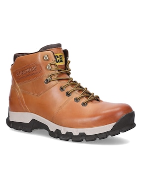 Bota corta casual Caterpillar de piel para hombre