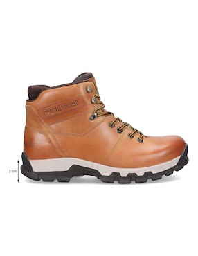 Bota corta casual Caterpillar de piel para hombre