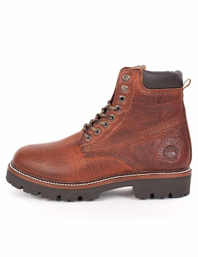 Bota Casual Siete Leguas 2415 Bisonte De Piel Para Hombre