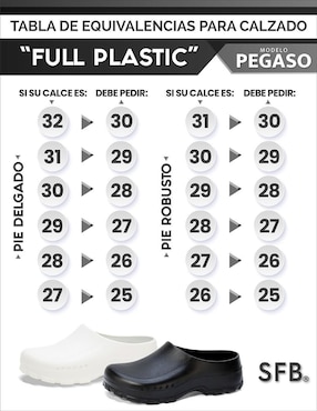 Zapato destalonado Sfb para hombre