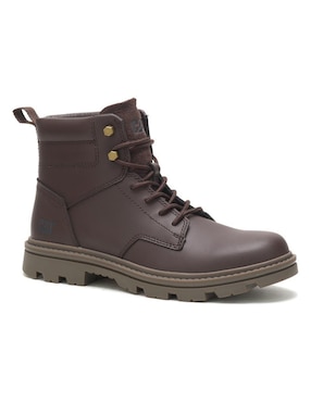 Bota Caterpillar De Piel Para Hombre