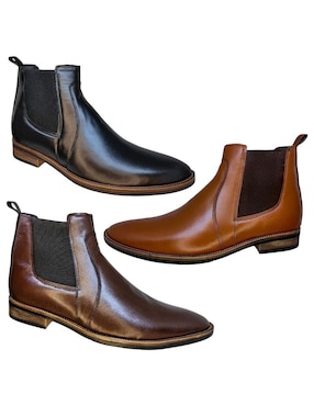 Bota Casual Enco Footwear De Piel Para Hombre