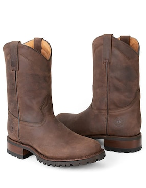 Bota Siete Leguas Roper de piel para hombre