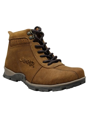 Bota Jeep De Piel Para Hombre