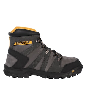 Bota industrial caterpillar de cuero y piel