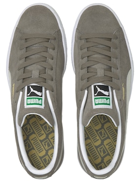 Tenis de piel Puma suede classic xxi para hombre