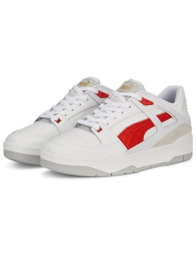 Tenis de piel Puma slipstream suede fs para hombre