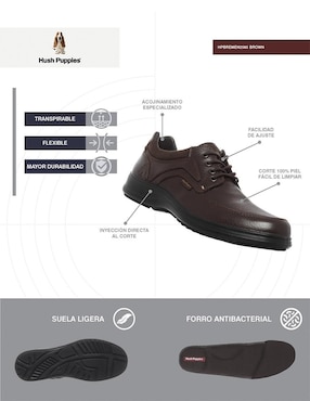 Zapato Hush Puppies para hombre