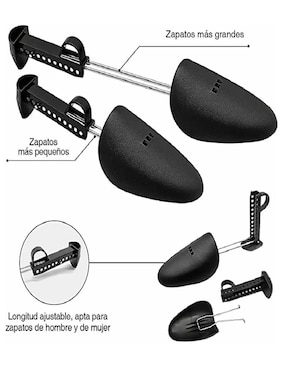 Horma para zapato de plástico