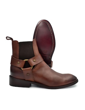 Botín Estilo Dh de piel para hombre