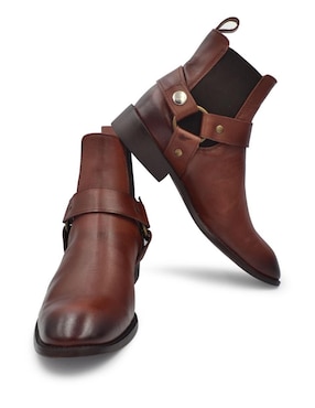 Botín Estilo Dh de piel para hombre