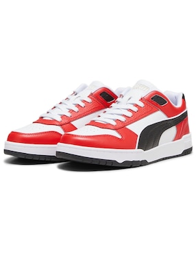 Tenis de piel Puma rbd game low para hombre
