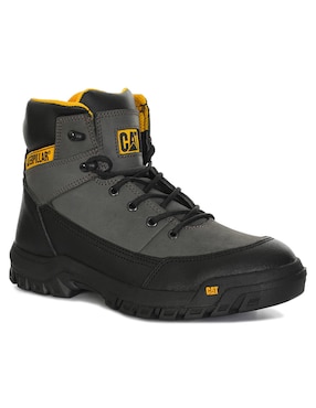 Bota Caterpillar De Piel Para Hombre