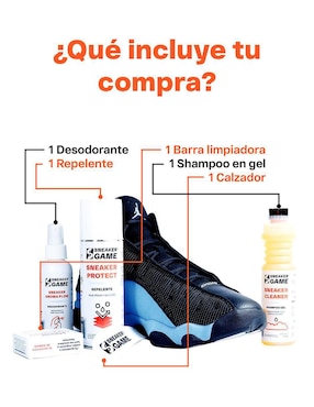 Set de limpeza para calzado Sneaker Game Performance PRO