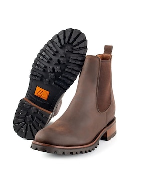 Botín Siete Leguas de piel para hombre