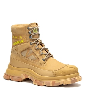 Bota Caterpillar De Piel Para Hombre