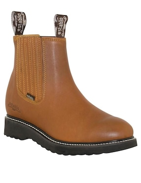 Bota Establo De Piel Para Hombre