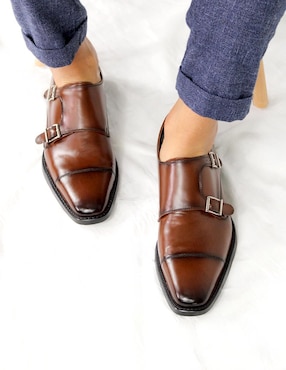 Zapato monk RBCollection Hand Made para hombre