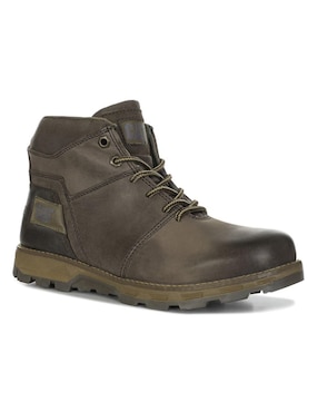 Bota Caterpillar De Piel Para Hombre