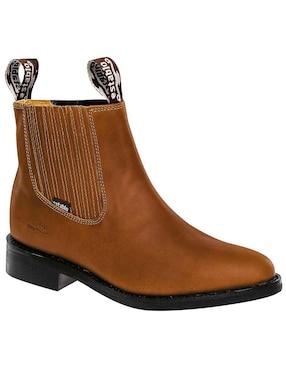 Bota Establo De Piel Para Hombre