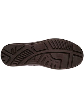 Bota Verde Tabaco de piel para hombre