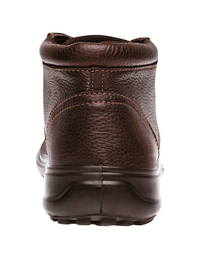 Bota Verde Tabaco de piel para hombre