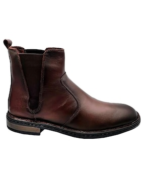 Bota Lobo Solo De Piel Para Hombre