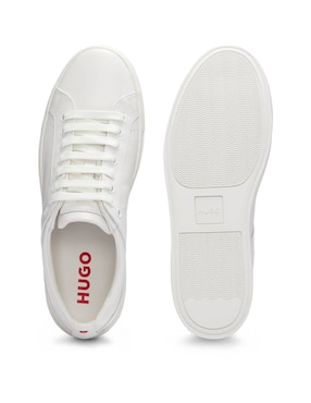 Tenis HUGO de piel para hombre