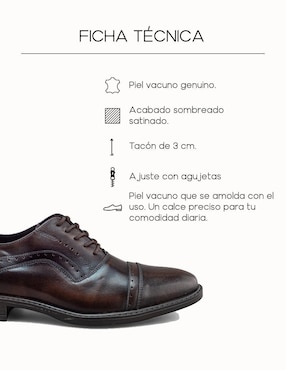 Zapato oxford Dasalo limited para hombre