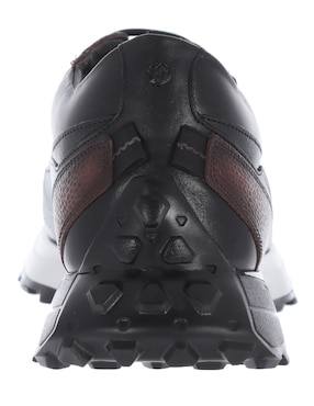 Tenis de piel franco cuadra para hombre