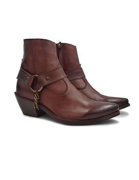 Botín Estilo Dh de piel para hombre