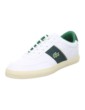 Tenis Lacoste De Piel Court-Master Para Hombre