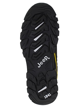 Botín Jeep de piel para hombre