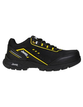 Botín Jeep de piel para hombre