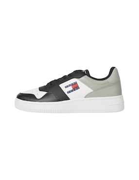 Tenis Tommy Hilfiger De Piel Spring 24 Para Hombre