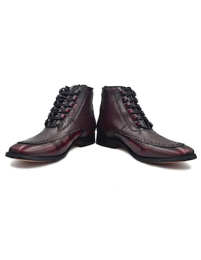 Botín Estilo Dh de piel para hombre